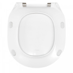 Pressalit Connexion 980 Soft Close Top Fixing Toilet Seat & Cover White 980011-DE9999