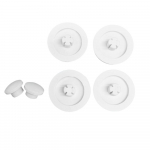Keramag Cotta Toilet Seat and Cover Buffer Set White 598094000