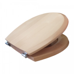 Pressalit Selandia Wood Toilet Seat & Cover - 522607-B47999 - Natural Birch