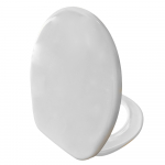 Nabis Daisy Top Fix Soft Close Quick Release Toilet Seat & Cover White A05657