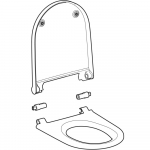 Geberit AquaClean Sela Toilet Seat and Cover 243.650.11.1 - White