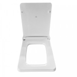 Porcelanosa Lounge Soft Close Quick Release Toilet Seat & Cover (Post 2014) White 100121998