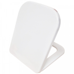 Eastbrook Collindale Square Soft Close Toilet Seat & Cover White 26.0070
