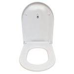 Porcelanosa Program Soft Closing Toilet Seat & Cover White 100123831 N370170506