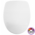 Simas Biarritz Standard Close Toilet Seat & Cover Polyester Resin Colour Option S343P09/K