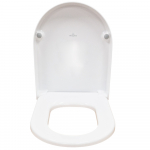 Villeroy & Boch Subway 2.0 Soft Close Quick Release Toilet Seat & Cover Star White 9M68S1R2