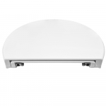 Azzurra Full 56 Standard Close Toilet Seat & Cover White  C1800TI/F56
