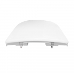 Pressalit 345 Soft Close Lift Off Top Fixing Toilet Seat & Cover White 774000-D69999