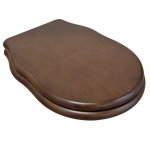 Hidra Ellade Soft Close Toilet Seat & Cover Walnut DZN