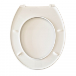 Twyford Option Bravo Standard Close Plastic Hinge Toilet Seat & Cover White ST2810WH