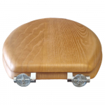 Burlington Wood Soft Close Toilet Seat & Cover Oak S16