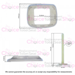 Bemis Standard Close Toilet Seat Fixings Kit HH0054997