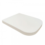 BagnoDesign X10 Soft Close Toilet Seat & Cover White Gloss BDS-X10-330-C-WH