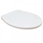 Simas LFT Spazio Slim Soft Close Toilet Seat & Cover White LFT006