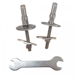 Duravit New Version Toilet Seat Hinge Set 41000813