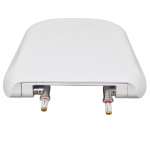 Pozzi Ginori Q3 Soft Close Toilet Seat & Cover White 43761000