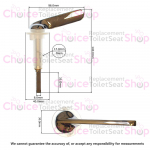 Ideal Standard Studio Chrome Cistern Lever E8263AA