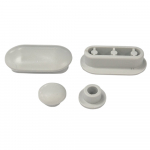 Catalano Zero Light 5ZEST00 Replacement Toilet Seat & Cover Buffer Set Grey 5SETPARA00