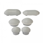 Villeroy & Boch Magnum PurAir Toilet Seat and Cover Buffer Set Grey 92208300