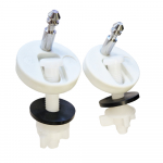 Duravit D -Code 0062090096 Elongated Toilet Seat Hinge Set 0061571000