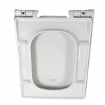 Duravit Viu Soft Close Quick Release Toilet Seat & Cover White 0021190000
