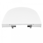 Bauhaus Stream 1 Soft Closing Toilet Seat & Cover White S031T010151