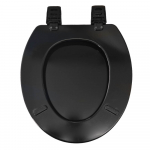 Bemis Chicago Standard Close Toilet Seat & Cover Black 5000AR047