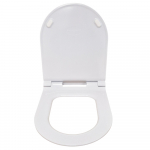 BagnoDesign Koy Slim Soft Close Toilet Seat And Cover White BDS-ORO-330S-C-WH