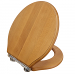 Roper Rhodes Greenwich Soft Closing Toilet Seat and Cover Top Fixing Antique Pine 8099ASC