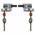 Celmac Metal Soft-Close Quick Release Top Fix Hinge 20120342