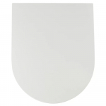 B&Q Cooke & Lewis Cavally Soft Close Toilet Seat & Cover White BQSA0064