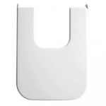 Gala Emma Square Bidet Cover Only White G5165001