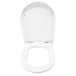 Bauhaus Status Round Soft Close Toilet Seat & Cover White SR6105W