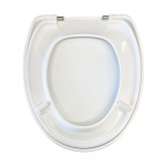Cielo Lara Toilet Seat & Cover with Standard Closure S002T09-White