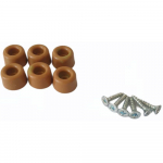 Ideal Standard Reflections/Traditional Toilet Seat & Cover Buffer Set Limed Oak E459067