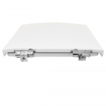 Roca Hall Compact Soft Close Toilet Seat & Cover White 801622004