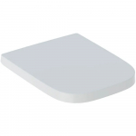 Geberit Selnova Square Top Fix Toilet Seat and Cover White 501.555.01.1