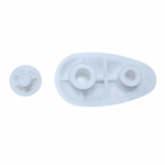 Choice Ettan2 Toilet Seat & Cover Buffer Set White CH.506370