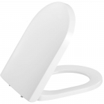Pressalit T Soft D Soft Close Bottom Fixing Toilet Seat & Cover White 744000-D15999