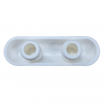 Celmac Replacement Toilet Seat Buffer (Single)  BF19-White