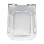 Esedra Quadra Standard Close Toilet Seat & Cover White T043BC