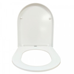 Kartell K-VIT Kameo Soft Close Slim Wrapover Toilet Seat & Cover White SEA102D