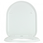 EuroShowers D One Soft Close Toilet Seat & Cover White 86511