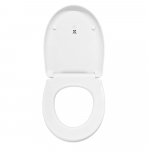 Noken Hotels Soft Close Toilet Seat & Cover White N356330439