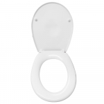 Pressalit 716 Standard Close Bottom Fixing Toilet Seat & Cover White 716000-D97999