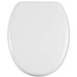 B&Q Cooke & Lewis Perdita Standard Close Toilet Seat & Cover White PQHA2430