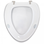Villeroy & Boch Oblic Standard Close Toilet Seat & Cover White 88466101