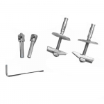 Laufen Palace Toilet Seat Hinge Set H8917080000001 - 8.9170.8
