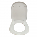 Roca Beyond Supralit Soft Close Quick Release Toilet Seat and Cover White A801B8200B