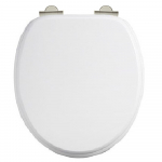 Burlington Carbamide Standard Close Toilet Seat & Cover White S13